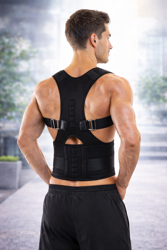 ADJUSTABLE POSTURE CORRECTOR BELT FOR BACK SUPPORT & PAIN RELIEF